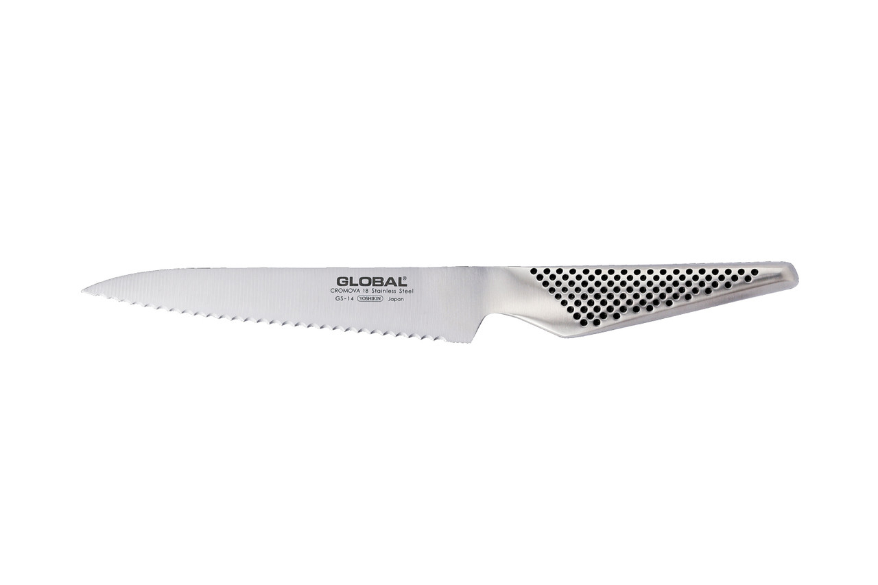 Global Serrated Utility Knife - Thumbnail 3