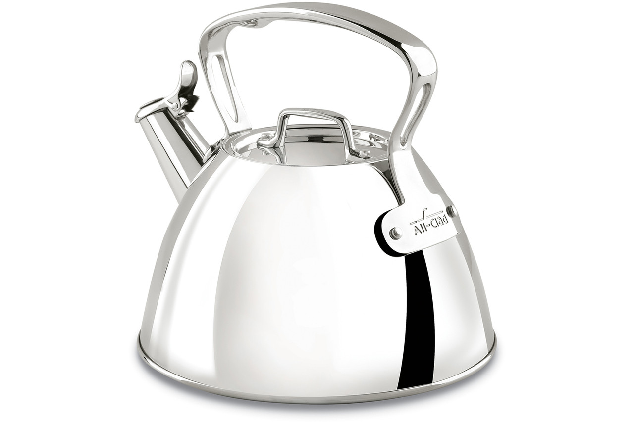 Gourmet Accessories Stainless Steel Stovetop Tea Kettle - Thumbnail 2