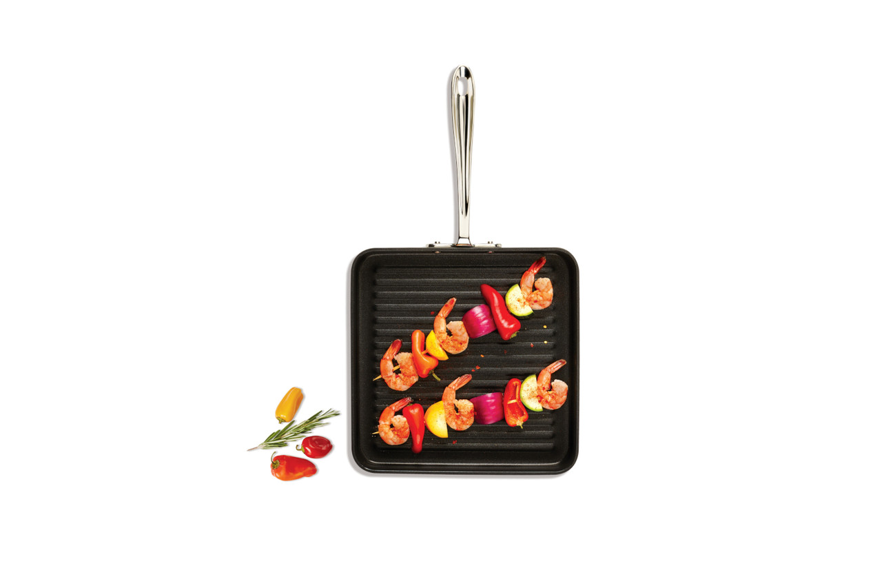 Williams-Sonoma Elite Hard-Anodized Nonstick 11-Inch Square Grill