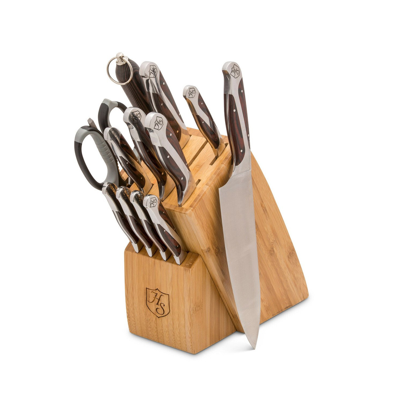 Hammer Stahl - 21 Piece Classic Collection Knives and Block Set