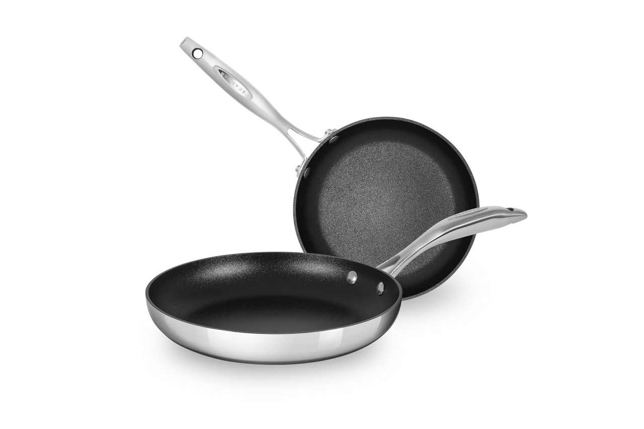 SCANPAN HAPTIQ フライパン 20cm STRATANIUM+ Scanpan Haptiq STRATANIUM+ Nonstick 2 Piece Fry Pan Set