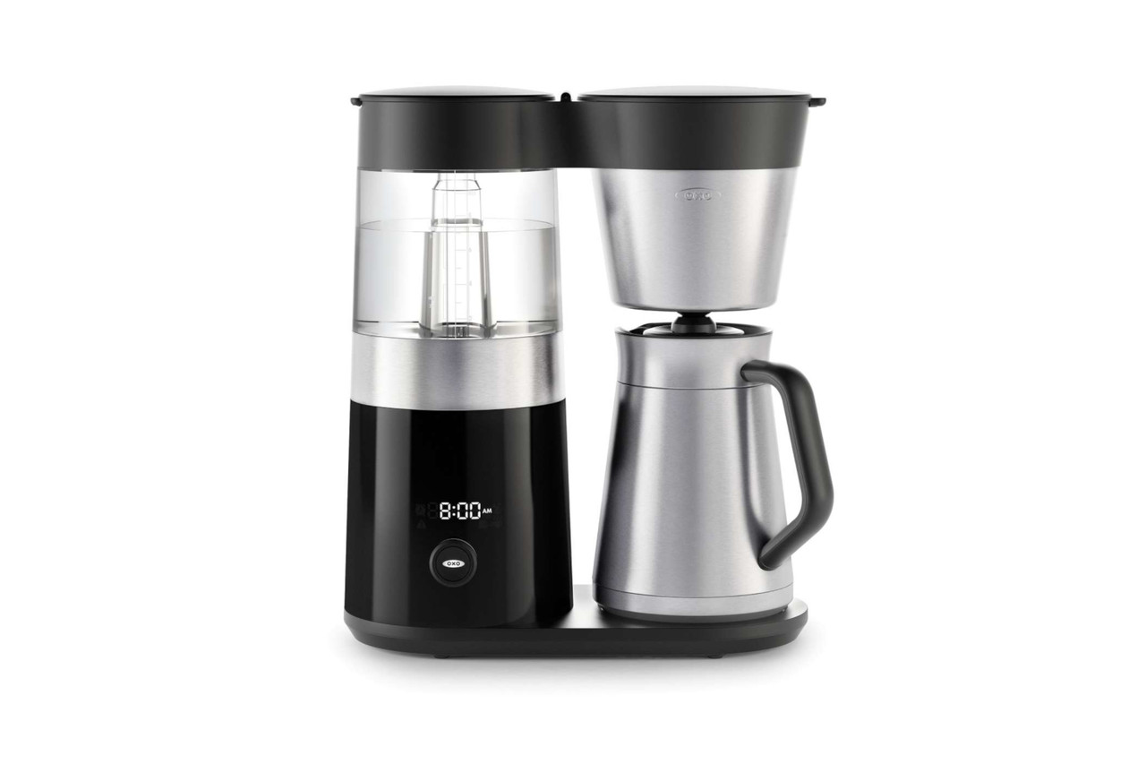 Retro Style 8-Cup* Coffeemaker, Cream & Stainless Steel