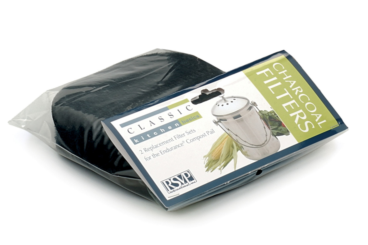RSVP Replacement Filters for Compost Pail