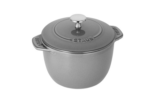 Staub - Cast Iron 3.75-qt Essential French Oven Truffle - White