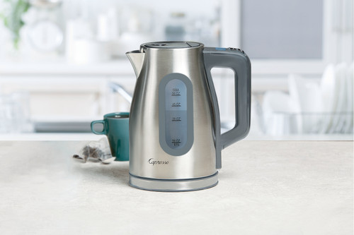 Breville IQ Electric Kettle, Brushed Stainless Steel, BKE820XL, 7.5  Cups,Silver