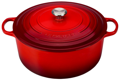 Le Creuset 2.75 qt. Shallow Round Oven - Cerise