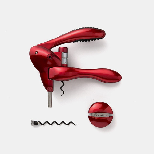 Metrokane Original Rabbit Corkscrew - Red