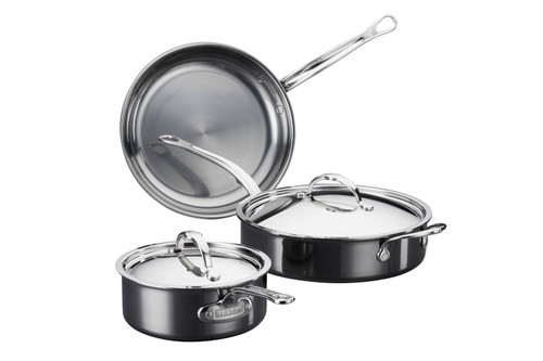 Heritage Steel 5-ply Stainless Essentials Cookware Set - 5 Piece