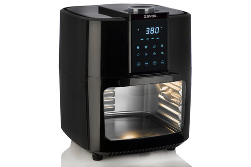 The Self-Cleaning Glass Bowl Air Fryer - MIDNIGHT BLACK