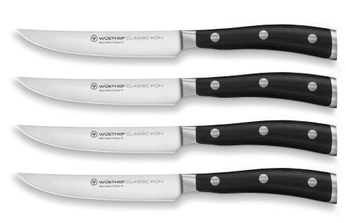 Wusthof Classic Ikon Rebrand 4 Piece Steak Knife Set
