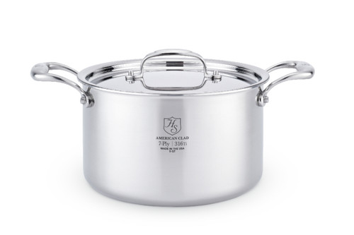 Heritage Steel 4 Quart Sauce Pot with Lid