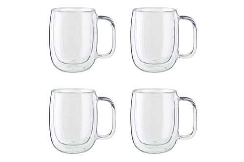 ZWILLING Sorrento Plus Double Wall Coffee Cups - Set Of 4