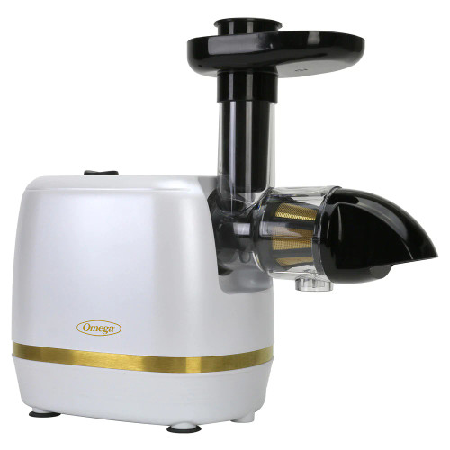 Omega Cold Press 365 Horizontal Compact Masticating Juicer - White