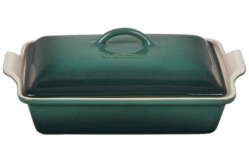 Le Creuset Stoneware Heritage 4 Quart Covered Rectangular Casserole - Artichaut