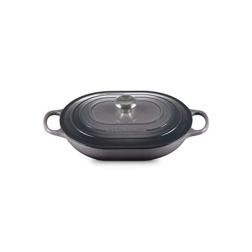 Le Creuset Enameled Cast Iron 3.75 qt. Covered Oval Casserole - White