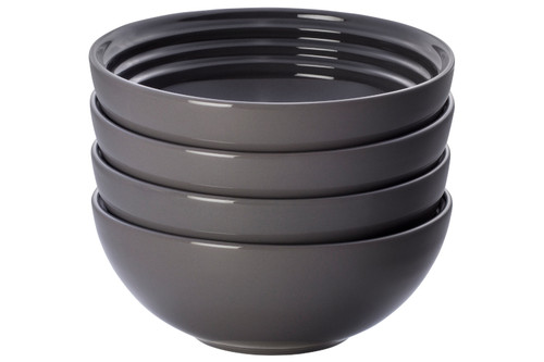 Le Creuset Stoneware Set of (4) 22 oz Soup Bowls - Marseille