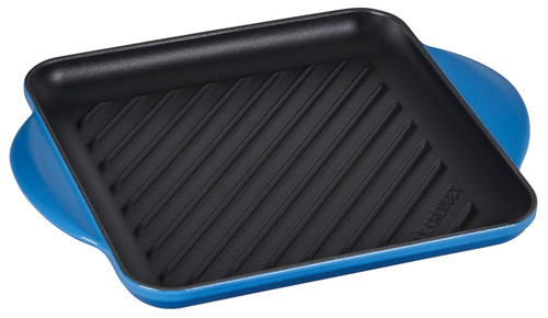 Le Creuset Enameled Cast Iron 9.5 inch Square Grill Pan - Marseille
