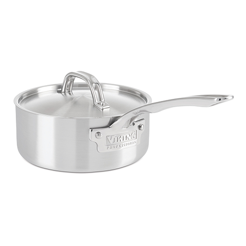 Viking PerformanceTi 4-ply Titanium Saute Pan with Lid Helper Handle