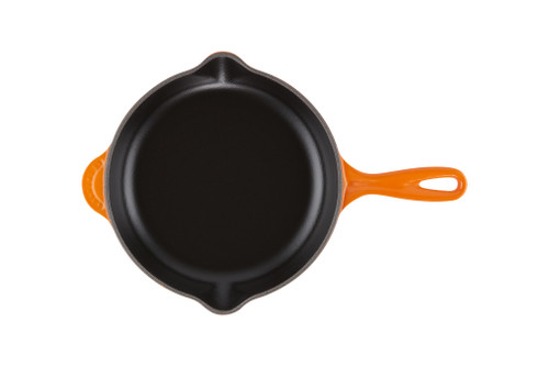 Le Creuset Classic 9" Cast Iron Skillet - Flame