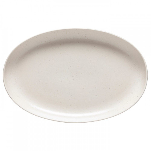 Casafina Pacifica 16” Oval Platter - Vanilla