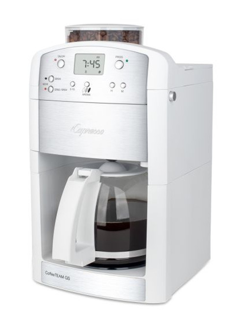Capresso Coffee Team GS 10 Cup Coffee Maker - White