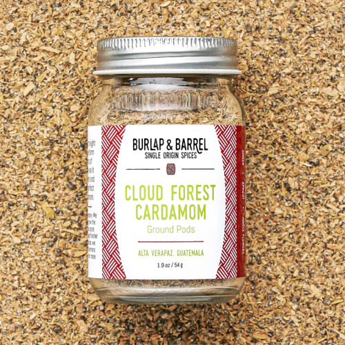 Burlap and Barrel Cloud Forest Cardamom (Ground Pods)