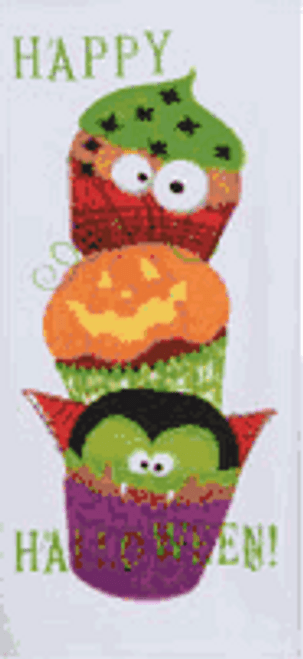 Kay Dee Designs "Halloween Cupcakes" Dual Purpose Terry Towel