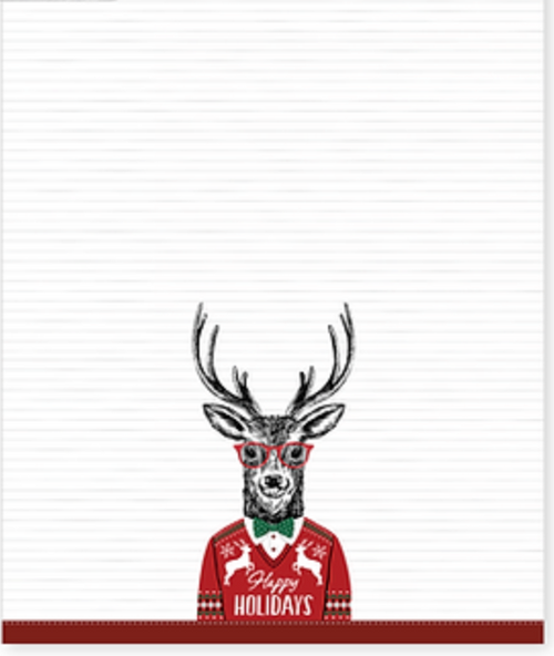 MU Kitchen Stag Holiday Towel
