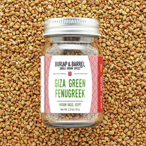 Burlap and Barrel Ground Giza Green Fenugreek