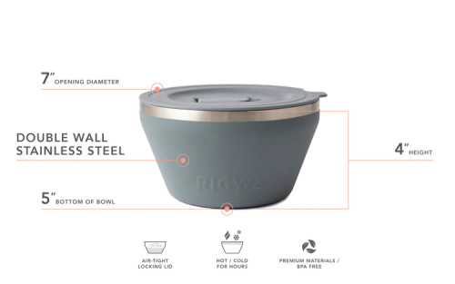 Rigwa 40 Ounce Fresh Bowl Kit