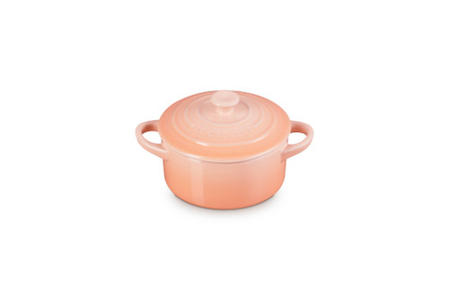 Le Creuset Stoneware Mini Round Cocotte - Peche