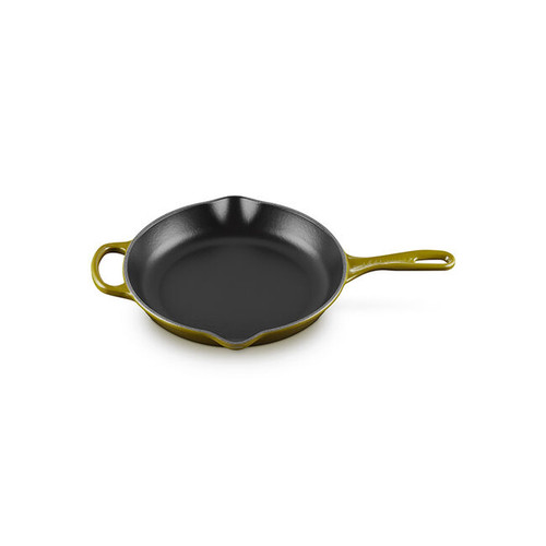 Le Creuset Signature Cast Iron 10.25 inch Skillet - Olive