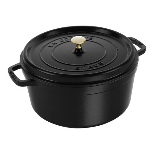 Staub Cast Iron 1 Quart Pig Cocotte - Graphite Grey