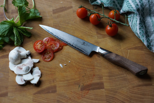 Ryda A-30 Sanmai Damascus 5 inch Utility Knife