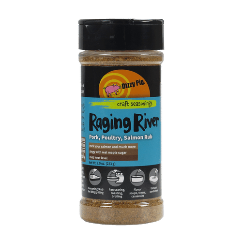 Dizzy Pig Raging River - 8 Ounce Shaker