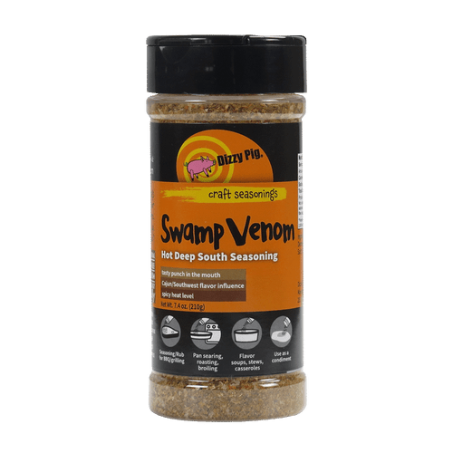 Dizzy Pig Swamp Venom - 8 Ounce Shaker