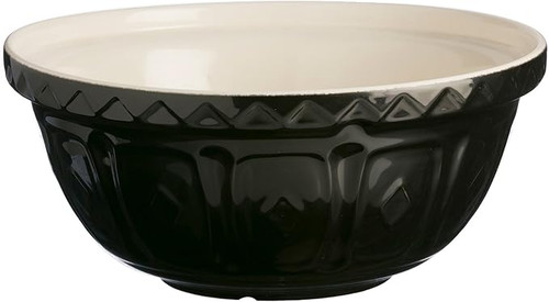 Mason Cash Color Mix Collection 2.15 Quart Bowl  - Black