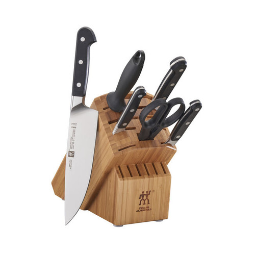 Zwilling Pro 7 Piece Block Set with Natural Block