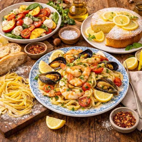MAY 12 2026 6:30PM: Sicilian Spring Market: Fresh Pasta & Seafood - Hands On