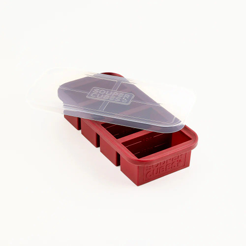 Souper Cubes 1-Cup Tray - Cranberry