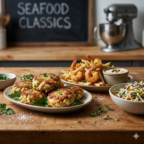 JUL 7 2026 6:30PM: Seafood Classics Hands On