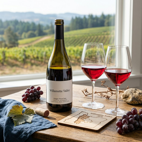JUL 25 2026 6:30PM: Taste of the Willamette Valley: Oregon Wines and Seasonal Pairings Demonstration