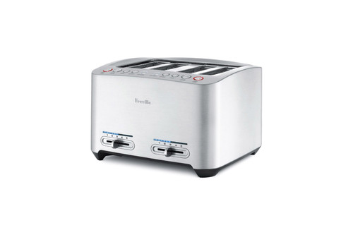 アメリカン家電 Brevilleダイキャストスマートトースター Breville Die-Cast 4-Slice Smart Toaster | Williams Sonoma