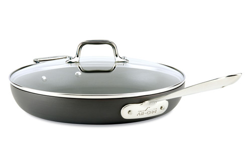 All-Clad HA1 Nonstick 12 Inch Fry Pan with Lid