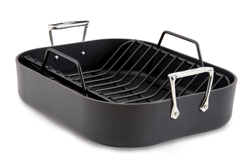 All-Clad Covered Oval 19.5 Roaster with Rack + Reviews