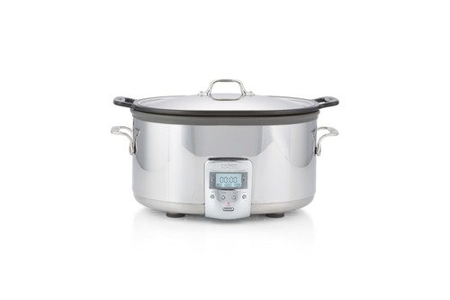 All Clad 6.5 qt Slow Cooker Crock Pot Series AC-65EB Cooking Crockpot  Stainless - Shopping.com