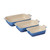 Le Creuset Heritage 3 Piece Rectangular Baking Dish Set - Marseille