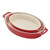 Staub Ceramic Oval Set of 2 Baking Dishes/Gratins - Cherry
