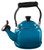 Le Creuset Enamel on Steel 1.25 Quart Demi Tea Kettle with Phenolic Knob - Deep Teal