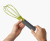 Joseph Joseph Green-Grey Twist Whisk